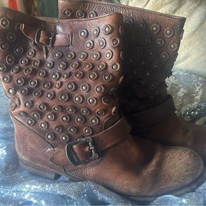 Women’s Frye Moto Boots